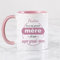 Wanapix | Tasse Personnalisée Fete des Grand-Mère | Tasse Mamie | Fete des Mamies | Cadeau Belle Mere | Mug Maman | Super grand-mère