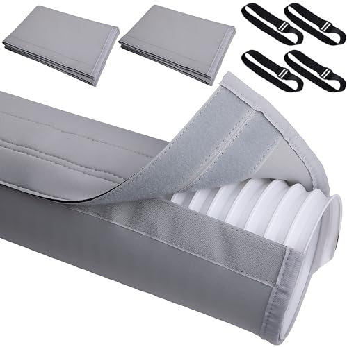 Air Conditioner Hose Cover Wrap - AC Hose Duct Vent Cover Sleeve Insulated Cover for Portable AC for 5 & 5.9 Diameter Exhaust Hoses Tube (2)
