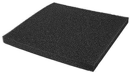 Filtermatte, Fischtankfilter, Aquariumfilterschwamm Filtration Schaum Aquarium Fischtank Biochemische Filterschwamm Pad Matte 50 x 50 cm Schwarz - Luftfischteich Reiniger Aquarium Conditioner Roll Ta