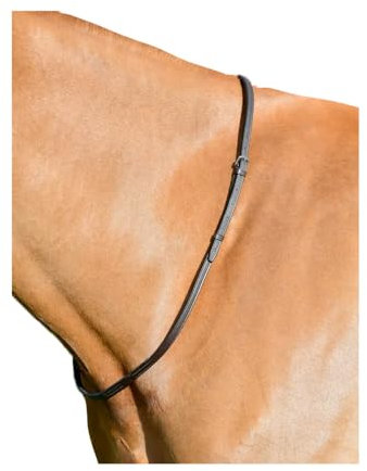 Kincade - Nackenriemen für Pferde Classic, Leder (Pferd) (Braun)