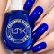 Glitter Nail Polish, Glitter Nail Varnish, Diamond Glitter Quick Dry Nail Polish No UV Lamp Curing, Long Lasting, Chip Resistant, Non-Toxic, Quick Drying, Salon Manicure, At Home (21#Blue Gemstone)