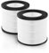 BAMBOOST FY0194 Ersatzfilter Kompatibel mit Philips Luftreiniger (800 Series) AC0830/10 AC0820/30 AC0820/10 AC0819/10 Ersatz HEPA Filter FY0293/30 FY0194/30 Series 800 Compact Luftreiniger, 2er-Pack