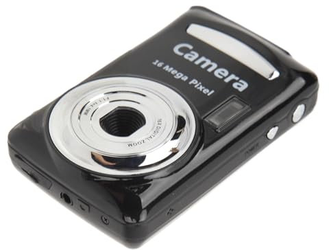 High Definition Digital Camcorder, 2.4 Inch Screen 16x Zoom Digital Video Camera, Mini Portable Vintage Digital Camera for Beginners Photography Adults Teens