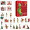 GWAWG 2024 Christmas Adventskalender24 Tage Grünes Monster Spielzeug Weihnachts Countdown Kalender mit Tollen Überraschungen für Kinder Perfektes Weihnachtskalender Geschenk für 2024 Weihnachten