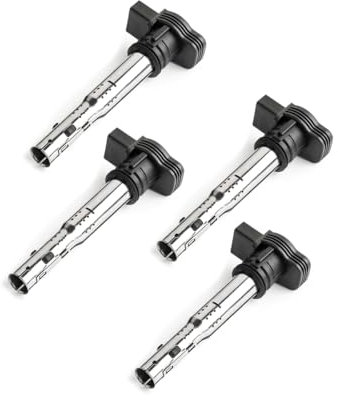 LST 4x Zündspule Zündmodul Zündeinheit kompatibel mit Audi KTM Seat Skoda VW 1.8 2.0 TSI FSI TFSI