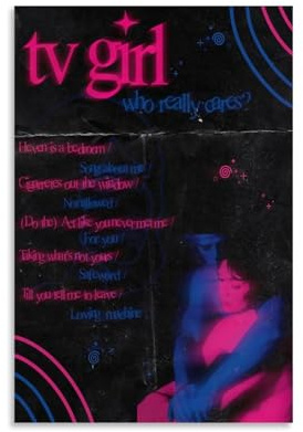 QPKNZNBAR TV Poster Girl Music Vintage Für Zimmer, Ästhetische Leinwand-Wandkunst, Schlafzimmer-Dekor Posters 12x18inch(30x45cm)