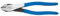 High-Leverage Diagonal-Cutting Pliers, Heavy Duty, 8-Inch Klein Tools D2000-28,Blue/Silver