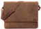 LEABAGS Messenger Bag, Oxford Echtleder Umhängetasche Herren Ständiger Begleiter, Leder Laptoptasche bis 15 Zoll Ausreichend Platz, Umhängetasche mit Schultergurt Begleiter Zur Arbeit
