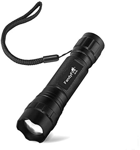 FANDYFIRE Infrarot-Taschenlampe, 940 nm, Nachtsicht, verstellbarer Fokus, LED-Taschenlampe für die Jagd (nicht im Lieferumfang enthalten)