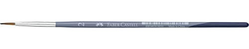 FABER-CASTELL 281802 Creative Studio Pinceau Rond Bleu Taille 2