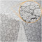 ANRO Tischdecke Lace Vinyl Wachstuch Häkel Spitze Optik Wasserfest Rosen Anthrazit Rosen Weiß 400x138cm