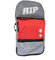 RIP Bodyboard-Rucksack, Reisetasche, mit Griffen und verstellbaren Trägern, für 1–2 Bretter bis 114,3 cm, große Außentasche, doppelseitiger Griff, Netz-Mikrofaser, Nass-Trocken-Tasche, Schwarz/Rot