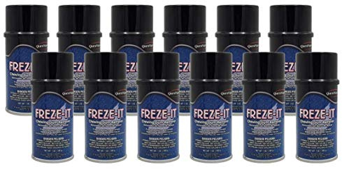 FREZE-IT Chewing Gum Remover, Case of 12 (12 oz) Cans