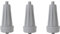 Lot de 3 rouleaux pour pulsateur compatibles avec machines à laver LG SEMI automatiques