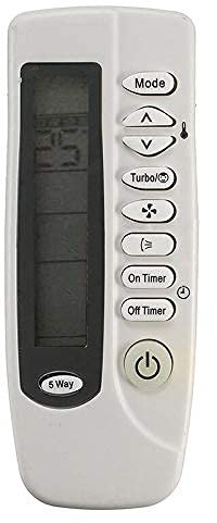 Telecomando di ricambio per telecomando AC/TV/AV per Samsung ARH-447 ARC-426 ARC-477 ARH-420 A/C climatizzatore - Tipo: Grigio e Bianco