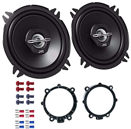 JVC CS-J520X Auto Lautsprecher Boxen 500 Watt 13 cm 2 Wege Koax passend für Mercedes Vito (W639) ab 2003 Türen Front