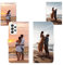 Sunrive Personalisierte hülle kompatibel mit Samsung Galaxy A52s 5G Handyhülle Benutzerdefiniert,Schutzhülle Lederhülle handykette universal Etui mit Eigenem Foto Bild Text Individuelle