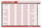 2025 Wall Planner Calendar A1 Large Laminated unmounted 85cm X 58cm