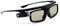 Universelle 3D-Brille, Wiederaufladbare 144-Hz-DLP-LinK-3D-Aktiv-Shutter-Brille, LCD-Linse, 3D-Brille für 3D-DLP-Orojektoren, USB-Aufladung, 45-mAh-Lithiumbatterie, 40 Stunden Ununterbrochene(GL1800)