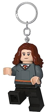 LEGO Harry Potter - Hermione Schlüsselbund LED-Taschenlampe für Potterheads - 76mm große Figur (KE199) - Inklusive 2 CR2025 Batterien