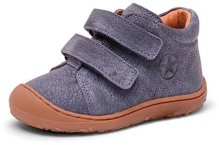 Bisgaard Kinder Klettschuhe HALE V Blau Leder
