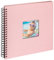 walther design Fotoalbum rosa 30 x 30 cm Spiralalbum mit Cover-Ausstanzung, Fun SA-110-BR