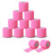 EZ Tattoo Grip Band - 12 Stück (5cm x 4.5m) Selbstklebende Bandage für die Schwellung von Handgelenk und Knöchelverstauchung, Einweg-Rolle Tattoo Grip Tube Tape für Tattoo-Maschine (Rosa)
