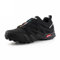 Hitmars Scarpe Trail Running Uomo Donna Scarpe Trekking Scarpe da Escursionismo Leggero Outdoor Scarpe da Ginnastica Traspirante Fitness Running Nero EU 43