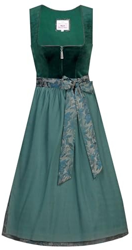MarJo Damen Midi Dirndl IRSEE grün 46
