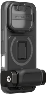 PolarPro - LiteChaser iPhone 16 Pro - ProCase - Kompatibel mit LiteChaser 15 Filtern und Adaptern - Schwarz