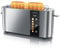 Arendo - Grille-pain 2 Fentes longues 2 Tranches, 1000 W – Affichage couleur des niveaux de brunissage, Écran avec minuterie, Commandes tactiles, Réchauffe-Viennoiseries, Niveaux de brunissage 1 à 6