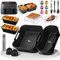 SIOOUI Accessori per Friggitrice ad Aria Philips Airfryer a Doppio Cestello Serie 3000 6L/3L-NA350 Set di Accessori in Silicone da 23 Pezzi, Griglia, Guanti, Spazzola per Olio, ecc.