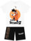 Dragon Ball Z Ensemble T-shirt Et Short Pour Garçon, Ensemble Coordonné Goku, Tenues Et Ensembles Vêtements Garçon Anime, Blanc 6-7 Ans