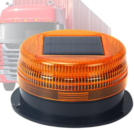 Gyrophare D'avertissement LED, Gyrophare LED Sans Fil Rechargeable, Lumière D’avertissement Magnétique Pour Véhicule
