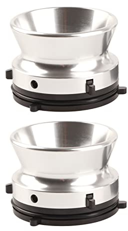 Hub -NAB -Adapter, Ein Aluminium -Aluminium -Aluminiumaluminium von 10 Zoll Aluminium für Rekord -Regorien für Spulen. (SILVER)