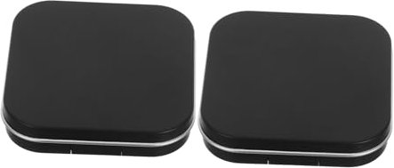 WRITWAA 2pezzi Palette Di Trucco Vuote Per Ombretti Contenitori Organizzatori Di Cosmetici Palette Personalizzabili Per Viaggi e Uso Quotidiano Riposto Fard e Rossetto