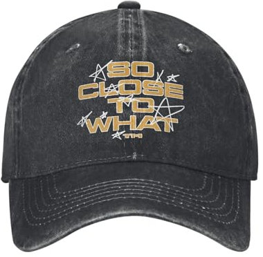 Klassische Baseballmützen Männer Frauen Tate McRae So nah an dem, was 2025 Konzert gedruckt Hüte Vintage Distressed Denim Logo Verstellbare Mode Retro Unverzichtbar für den Sommer