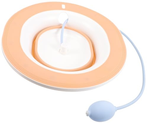 Klappbares Sitzbad für Toilette nach Geburt für Frauen, Rosa Pp Tpr | Gesäßbadewanne mit Anti Rutsch Design, Passt Wc Sitz, Einfach zu Reinigen und Bequem im Alltag