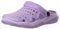 Brandsseller Damen Clogs Hausschuh Badeschuhe Gartenschuhe Freizeitschuhe Farbe: Lila - Größe: 38