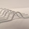 100 x 64mm White Calendar Wire Hangers / Hooks