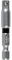 Makita E-01579 Impact XPS™ 1/4 Zoll Vierkant-Stecknuss-Adapter