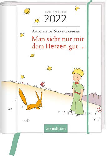 Buchkalender Man sieht nur mit dem Herzen gut ... 2022