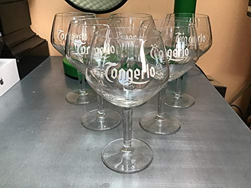 Tongerlo Lot de 6 verre à bière 33cl neuf