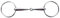 NETPROSHOP Edelstahl Wassertrense Gebiss einfach gebrochen 10,5-14,5cm, Groesse:115