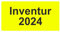 Inventuretiketten, Inventuraufkleber - Inventur 2024-100 x 50 mm - 500 Stück (Leuchtgelb)