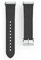 Hama Fitbit Uhrenarmband 22mm (verstellbares Ersatzarmband für Smartwatch Fitbit Versa 3 und Sense, Fitbit Armband zum Tauschen, Wechselarmband Leder u. Silikon, Edelstahl Schnalle, Herren) schwarz