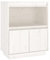 vidaXL Sideboard Kommode Anrichte Schrank Beistellschrank Mehrzweckschrank Standschrank Aufbewahrungsschrank Weiß 60x34x75cm Massivholz Kiefer