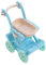 Rpporm 3 Kinder DIY zusammengebaute Kombination Mini Kinderwagen Spielzeug Fantastisches Ei Spielzeug Große Scheiße (Light blue, One Size)