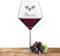 Rotweinglas mit Namen oder Wunschtext graviert - Schott Zwiesel Glas Burgunderglas PURE - Weinglas personalisiertes Geschenk (3 Herzen)