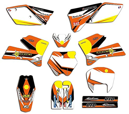 ENARUI Dekor Aufkleber Decals Graphics Kompatibel mit KTM SX 125 250 150 200 350 400 450 500 525 2005 2006